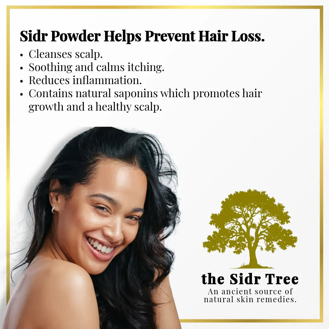 sidr powder prevent hair loss