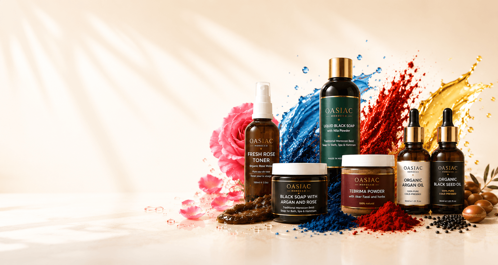 Oasiac Moroccan beauty rituals collection