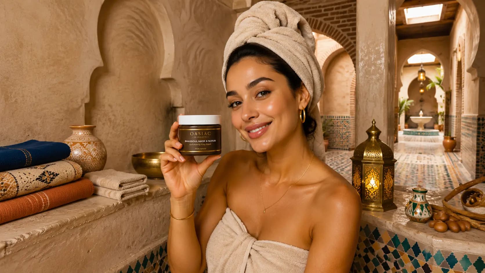 Oasiac Moroccan hammam beauty ritual