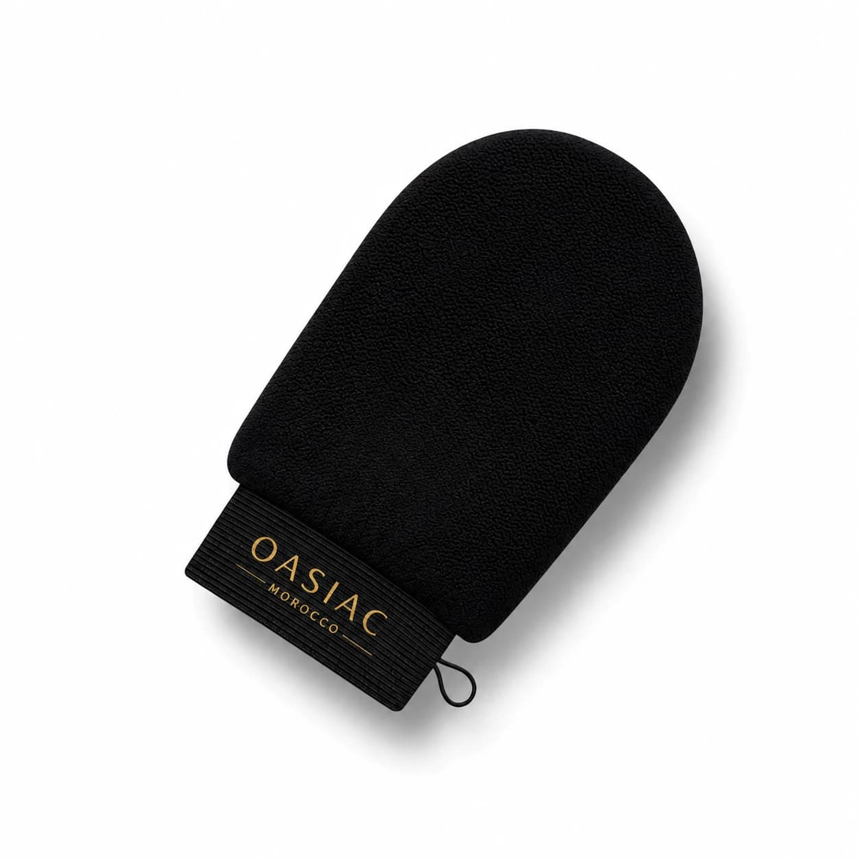 Black OASIAC Kessa glove on a light background
