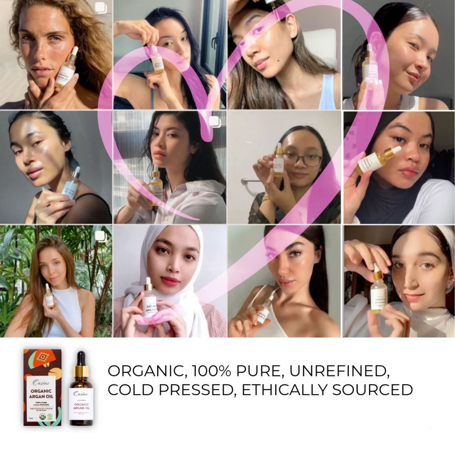 Reines kaltgepresstes Arganöl aus Marokko, feuchtigkeitsspendendes Anti-Aging-Schönheitsöl,