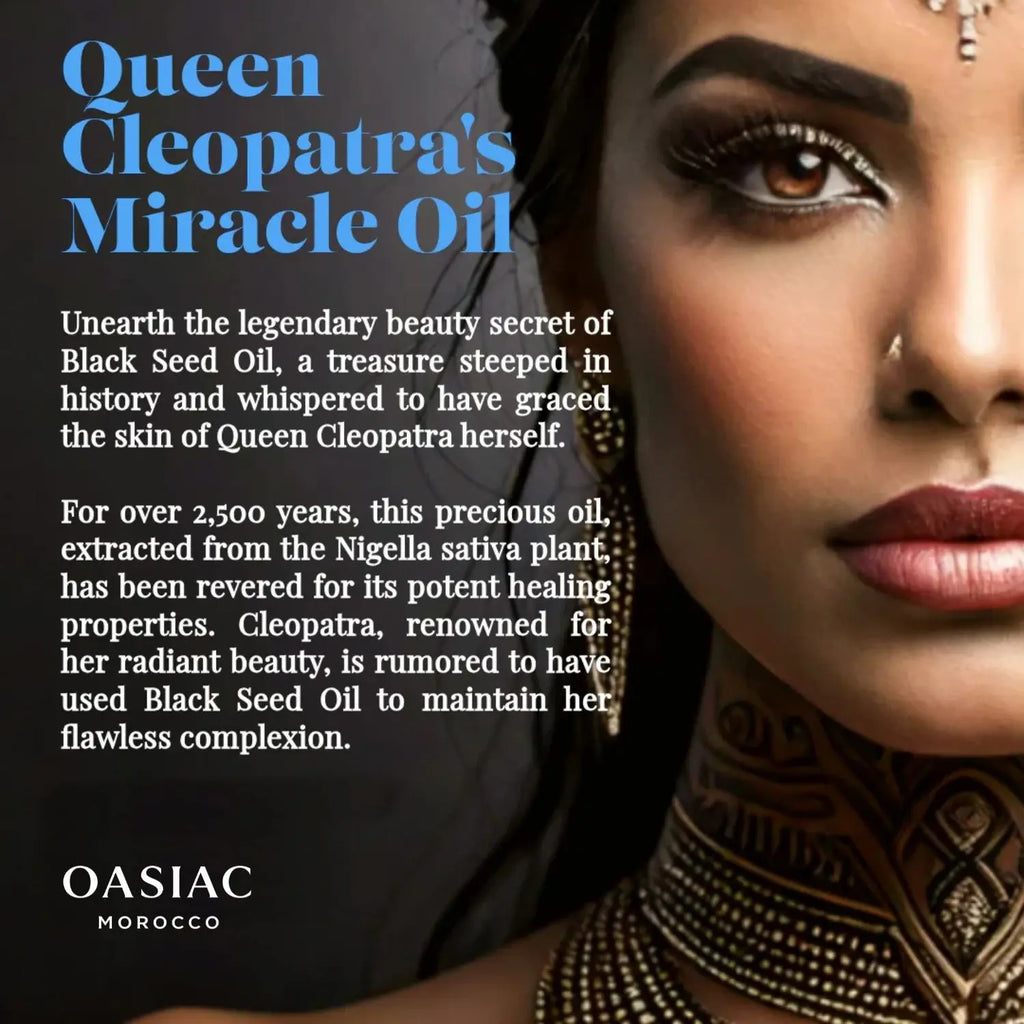 Pure Moroccan Black Seed Oil, Hair and Skin Nourishing Elixir