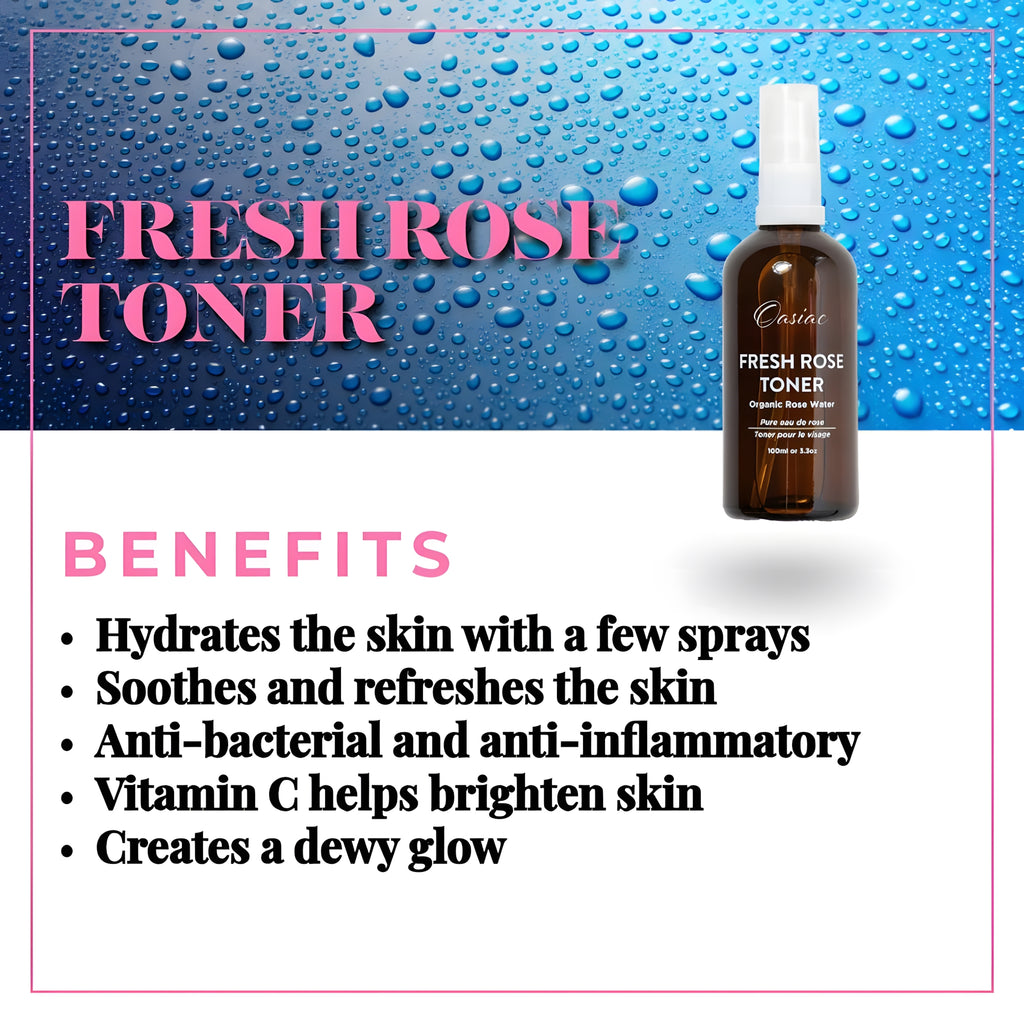 ORGANIC FRESH ROSE TONER
