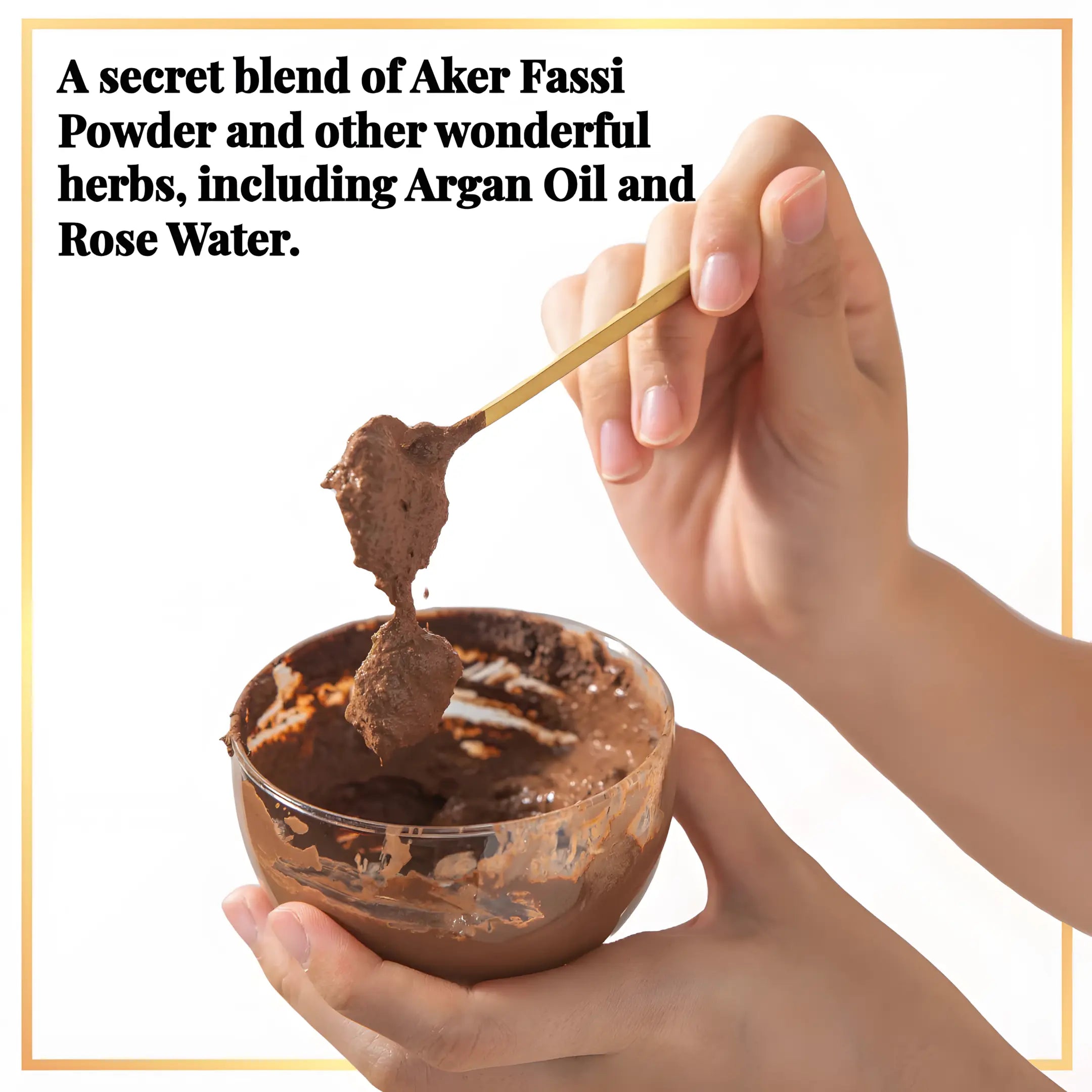 Tebrima Herbal Powder for Face and Body, Skin Brightening Moroccan Secret Oasiac