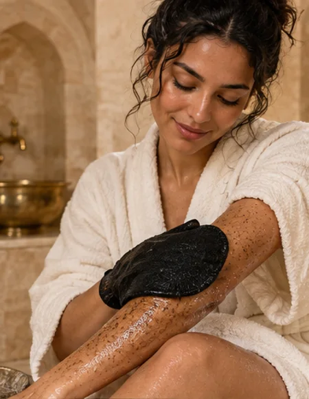 The hammam gesture