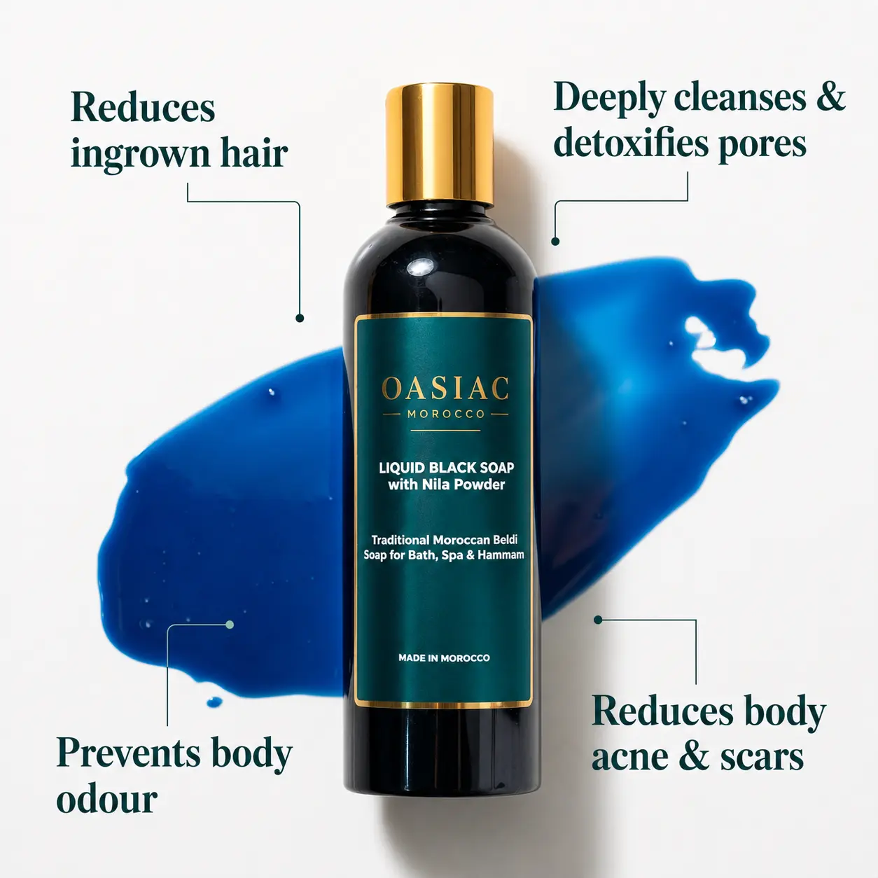 Liquid Black Soap with Nila
