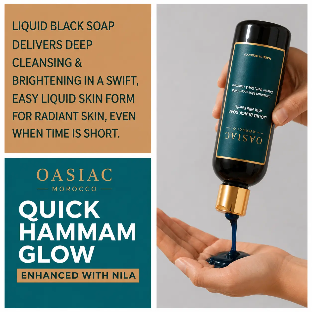 Liquid Black Soap with Nila
